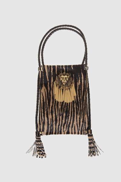 Carol Phone Pouch Zebra Beige