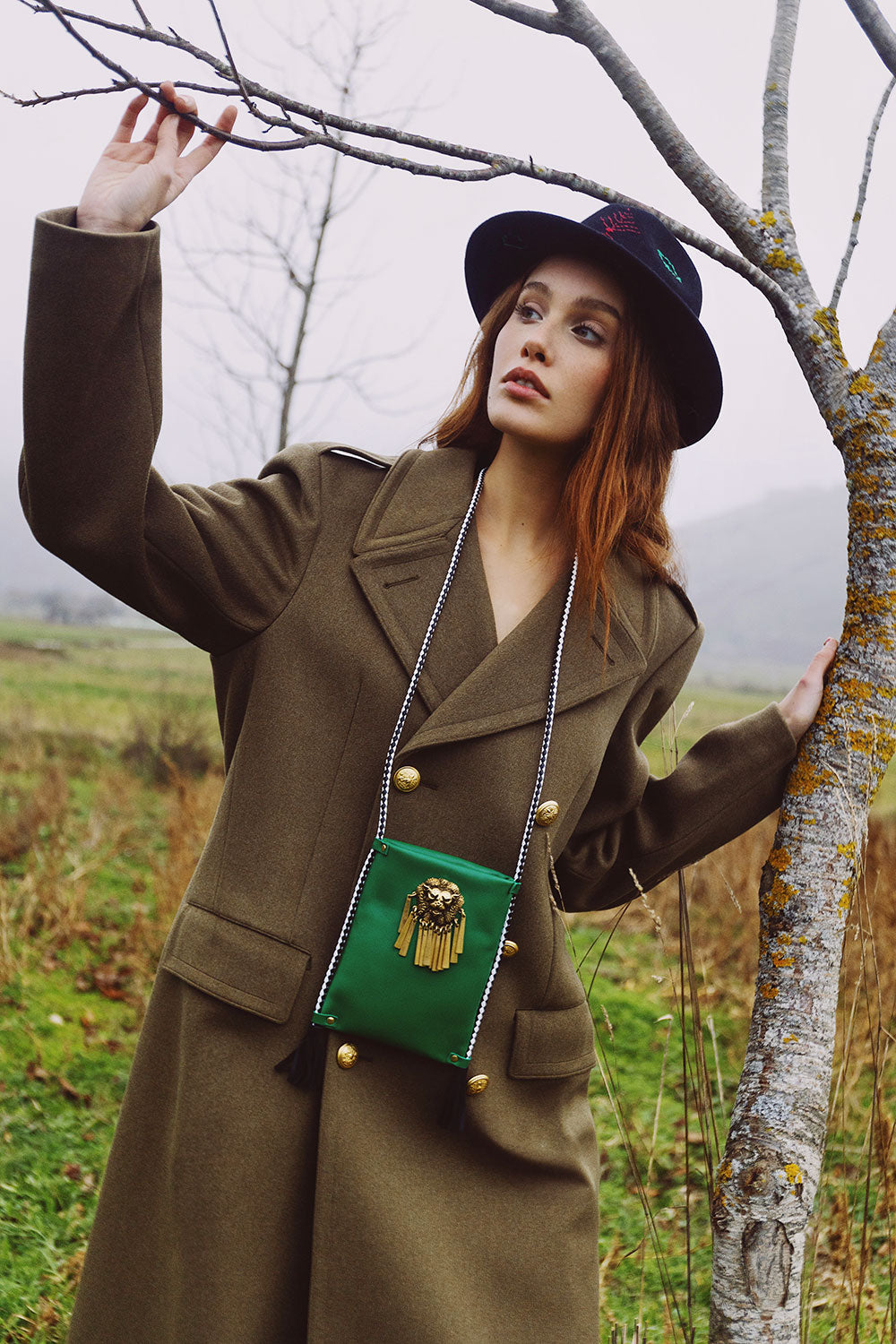 Carol Phone Pouch Leather