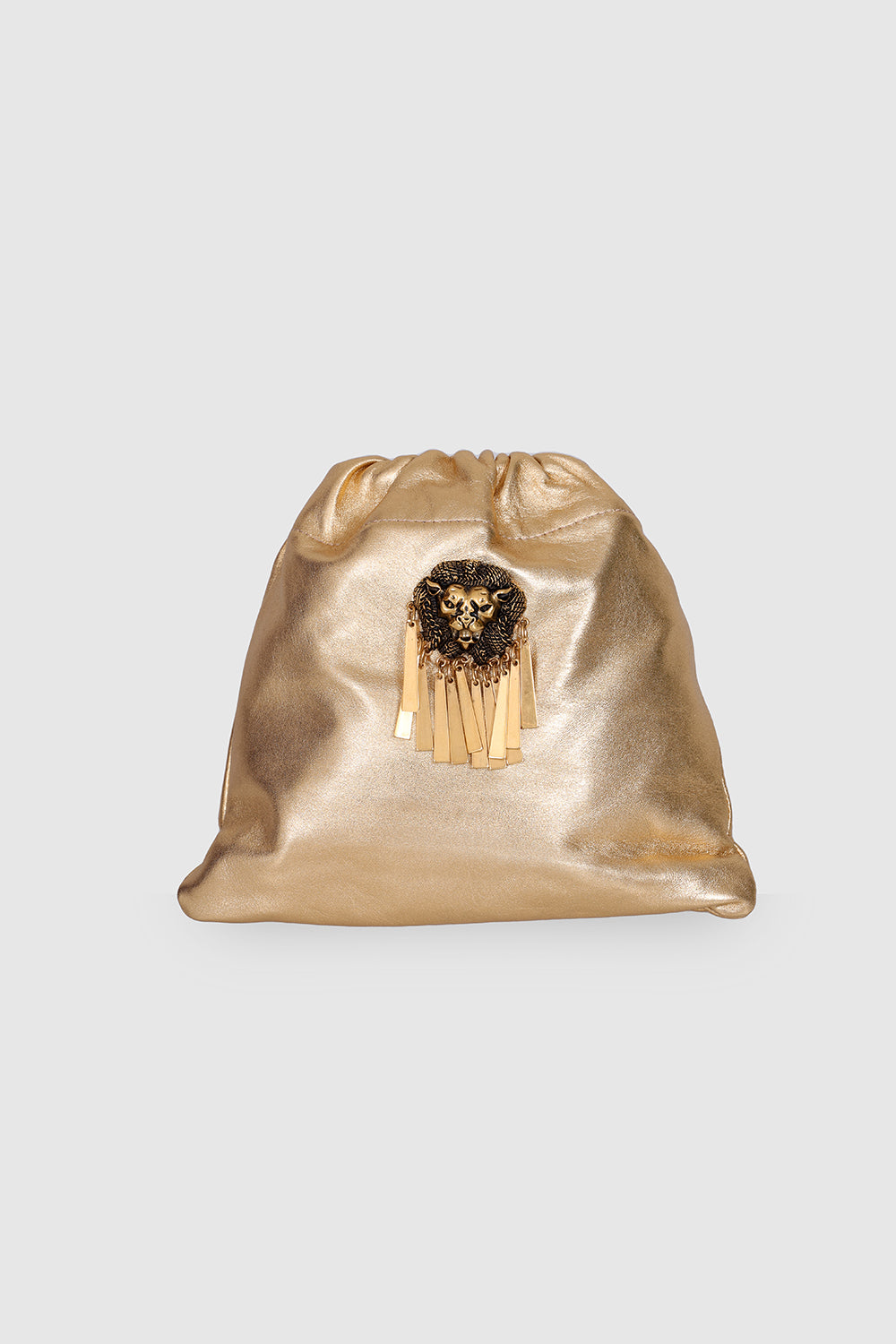 Ludo Pouch Metal Gold