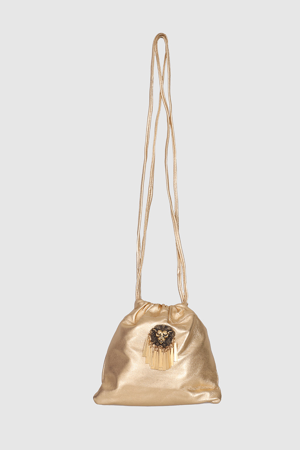 Ludo Pouch Metal Gold